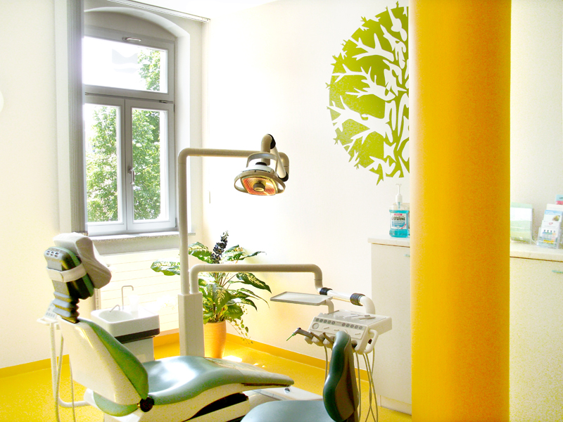 Farbkonzept Praxis Zahnarzt